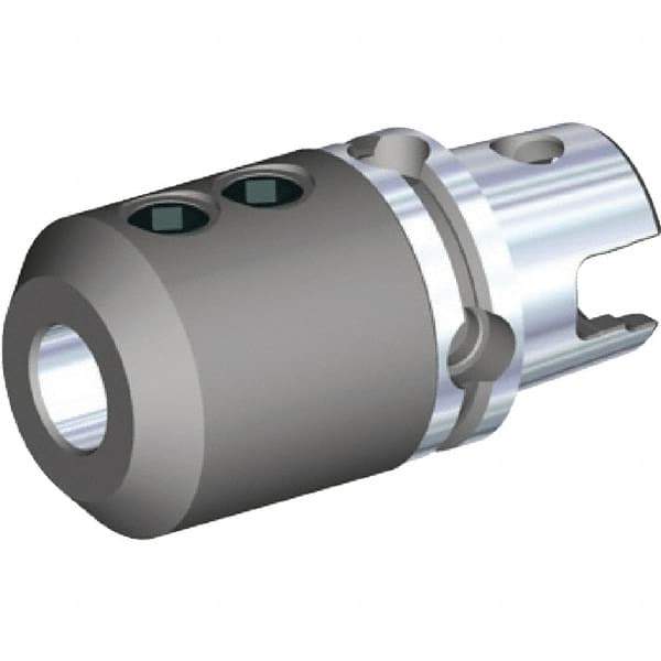 Kennametal - KM80TS Taper Shank 32mm Hole End Mill Holder/Adapter - 71.5mm Nose Diam, 105mm Projection, Through Coolant - Exact Tool & Supply