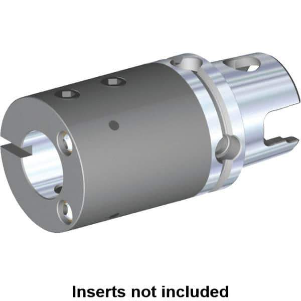 Kennametal - 5/8" Bore Diam, 1.57" Body Diam x 2.559" Body Length, Boring Bar Holder & Adapter - 0.1875" Screw Thread Lock, 2.17" Bore Depth, Internal & External Coolant - Exact Tool & Supply