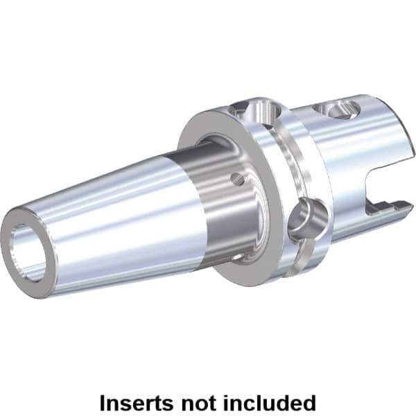 Kennametal - 16mm Hole Diam, KM63TS Modular Connection Shrink Fit Tool Holder & Adapter - 100mm Projection, 27mm Nose Diam, 39mm Clamping Depth, 15,000 RPM, Through Coolant - Exact Tool & Supply