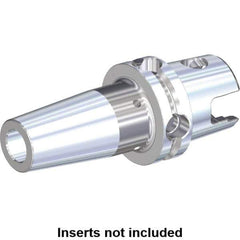 Kennametal - 16mm Hole Diam, KM63TS Modular Connection Shrink Fit Tool Holder & Adapter - 100mm Projection, 27mm Nose Diam, 39mm Clamping Depth, 15,000 RPM, Through Coolant - Exact Tool & Supply
