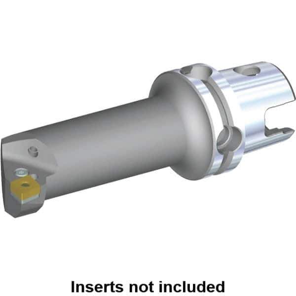 Kennametal - Right Hand Cut, 32mm Min Bore Diam, Size KM40 Modular Boring Cutting Unit Head - 2.9528" Max Bore Depth, Through Coolant, Compatible with CN.. - Exact Tool & Supply
