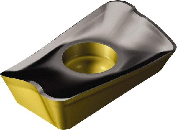 Sandvik Coromant - R3901704 PM Grade 4340 Carbide Milling Insert - TiCN/Al2O3/TiN Coated, 3/16" Thick - Exact Tool & Supply