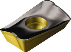 Sandvik Coromant - R3901704 PM Grade 4340 Carbide Milling Insert - TiCN/Al2O3/TiN Coated, 3/16" Thick - Exact Tool & Supply