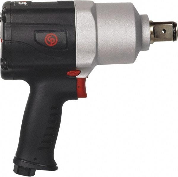 Chicago Pneumatic - 1" Drive, 7,000 RPM, 1,080 Ft/Lb Torque Impact Wrench - Pistol Grip Handle, 1,200 IPM, 31 CFM, 90 psi, 3/8" NPT Inlet - Exact Tool & Supply