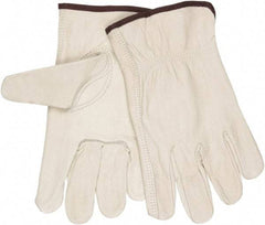 MCR Safety - Size 3XL General Protection Work Gloves - For Work & Driver, Uncoated, Natural, Paired - Exact Tool & Supply