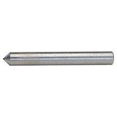 1/8″ × 1″ Diamond Dressing Tool Phono Point 90 Degree Included Angle - Exact Tool & Supply