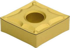 Sumitomo - CNMG432 ESU Grade AC830P Carbide Turning Insert - Al2O3 Finish, 80° Diamond, 1/2" Inscr Circle, 3/16" Thick, 1/32" Corner Radius - Exact Tool & Supply