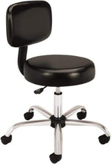 Hon - Swivel & Adjustable Stools Type: Lab Base Type: Swivel - Exact Tool & Supply