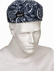 Ergodyne - Size Universal, Cooling Skull Cap - Polyester, Navy Blue - Exact Tool & Supply