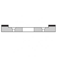 6X7/16X1-1/4" DMD WHL 6A2C PLAIN - Exact Tool & Supply