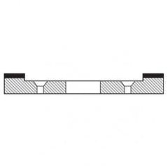 6X7/16X1-1/4" DMD WHL 6A2C PLAIN - Exact Tool & Supply