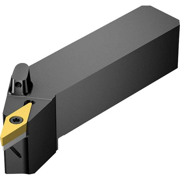 Sandvik Coromant - Left Hand Cut, -3° Lead Angle, 20mm Shank Height x 20mm Shank Width, Neutral Rake Indexable Turning Toolholder - VBMT 16 04 08 Insert Compatibility, Series CoroTurn 107 - Exact Tool & Supply