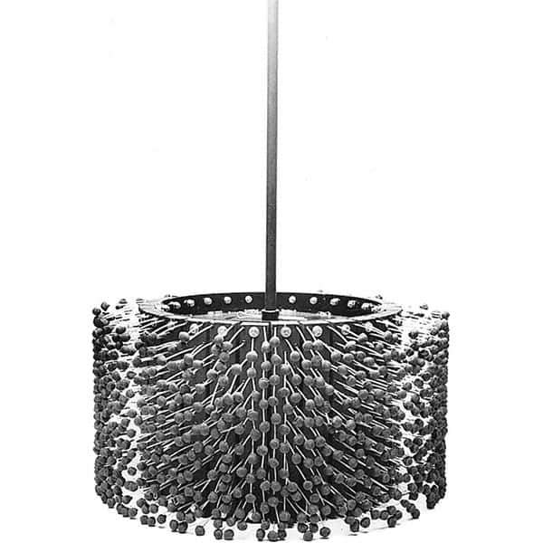 Brush Research Mfg. - 30" Bore Diam, 180 Grit, Silicon Carbide Flexible Hone - Medium, 9-1/2" OAL - Exact Tool & Supply
