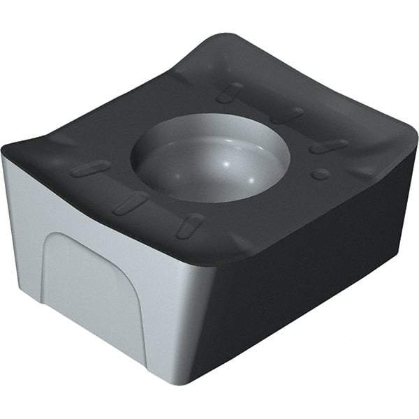 Sandvik Coromant - N331.1A08 L30 Grade 1040 Carbide Milling Insert - TiAlN Finish, 4.45mm Thick, 0.8mm Corner Radius - Exact Tool & Supply