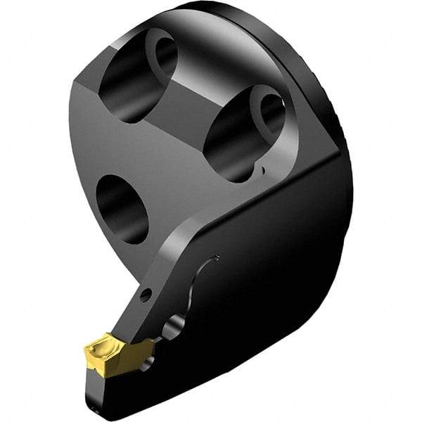 Sandvik Coromant - Modular Grooving Cutting Unit Head - Right Hand Cut, Through Coolant, Series CoroCut QF - Exact Tool & Supply