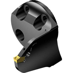 Sandvik Coromant - Modular Grooving Cutting Unit Head - Right Hand Cut, Through Coolant, Series CoroCut QF - Exact Tool & Supply