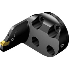Sandvik Coromant - Modular Grooving Cutting Unit Head - Left Hand Cut, Through Coolant, Series CoroCut QF - Exact Tool & Supply