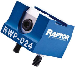 Raptor Workholding - 3/4" Jaw Width, 1-1/2" High x 2" Long x 2" Wide Vise Clamp - For Use with 4 & 5 Axis Workholding Systems - Exact Tool & Supply
