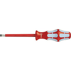 Wera - 3-1/8" Blade Length Insulated Screwdriver - 137mm OAL - Exact Tool & Supply