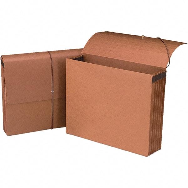 SMEAD - 12 x 10", Letter Size, Redrope, Expansion Folders - Exact Tool & Supply