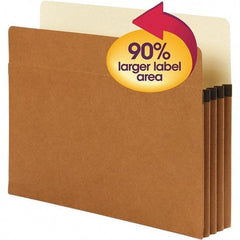 SMEAD - 11-3/4 x 9-1/2", Letter Size, Redrope, Expansion Folders - Exact Tool & Supply