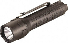 Streamlight - White LED Bulb, 275 Lumens, Industrial/Tactical Flashlight - Black Polycarbonate Body, 2 CR123A Lithium Batteries Included - Exact Tool & Supply