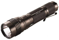 Streamlight - White LED Bulb, 1,000 Lumens, Industrial/Tactical Flashlight - Black Aluminum Body, 2 CR123A Lithium Batteries Included - Exact Tool & Supply