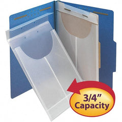 SMEAD - 9 x 14", Legal/Letter, Clear, File Jacket - Exact Tool & Supply