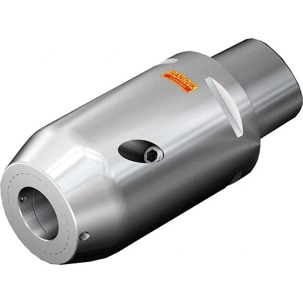 Sandvik Coromant - Hydraulic Tool Holder/Chuck - 48.4mm Nose Diam, 105mm Projection, 100mm Clamp Depth, Through Coolant - Exact Tool & Supply