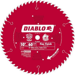 Freud - 10" Blade Diam, 60 Teeth, Carbide-Tipped Cold Saw Blade - 5/8" Arbor Hole Diam, 0.071" Blade Thickness - Exact Tool & Supply