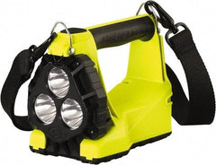 Streamlight - White, Blue LED Bulb, 1,200 Lumens, Spotlight/Lantern Flashlight - Yellow Polycarbonate Body, 1 3.7V Lithium-Ion Battery Included - Exact Tool & Supply