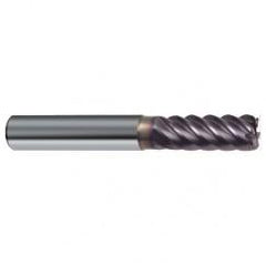 1/2" Dia. - 3" OAL - 45° Helix Firex Carbide End Mill - 6 FL - Exact Tool & Supply