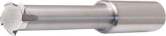 Vargus - 24 Min TPI, Internal Single Profile Thread Mill - 5/16" Noml Diam, 0.224" Cut Diam, 3/8" Shank Diam, 3 Flute, 0.984" Neck Length, 2-7/8" OAL, TiCN Finish - Exact Tool & Supply