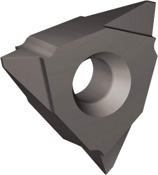 Vargus - 2VER11 Partial Profile 55° Grade VTX External On Edge Threading Insert - TiAlN Finish, 48-16" External TPI, 1/4" Inscribed Circle, Right Hand Cut - Exact Tool & Supply
