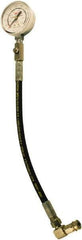 Milton - 3 Piece Dial Engine Compression Test Kit - 1,000 Max Pressure, PSI Scale - Exact Tool & Supply