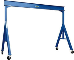 Vestil - 8,000 Lb Load Capacity, Steel Gantry Crane - 14-31/32' Span - Exact Tool & Supply