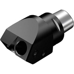 Sandvik Coromant - 2.4803" Shank Diam, Tool Holder - 103mm Projection, 3.2284" Head Width, 63/64" Nose Diam, Through Coolant - Exact Tool & Supply