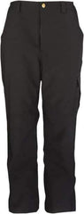 Viking - Size 2XL, Black, Waterproof Pants - 6 Pockets, Zipper with Hook & Loop Ankle, Hook & Loop Wrist - Exact Tool & Supply