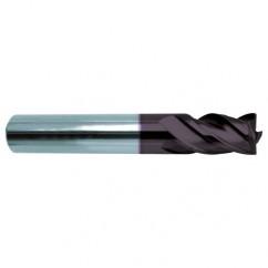 1/2" Dia. - 2-1/2" OAL - 4 FL Variable Helix Firex Carbide End Mill - Exact Tool & Supply
