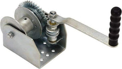 Vestil - 1,500 Lb Cable Limit Industrial Winch - Exact Tool & Supply