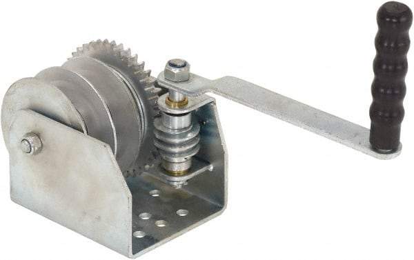 Vestil - 1,500 Lb Cable Limit Industrial Winch - Exact Tool & Supply