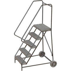 TRI-ARC - Rolling & Wall Mounted Ladders & Platforms Type: Rolling Warehouse Ladder Style: Rolling Safety Ladder - Exact Tool & Supply