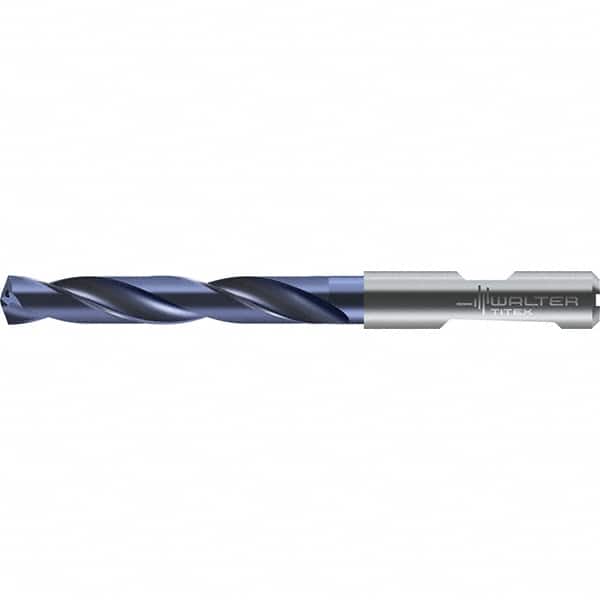 Walter-Titex - 12.1mm 140° Solid Carbide Jobber Drill - Exact Tool & Supply