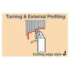 PDJNL2525 - Turning Toolholder - Exact Tool & Supply