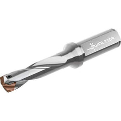 Walter - 18 to 18.99mm Diam, 3xD, 89mm Max Depth, 20mm Shank Diam, 142mm OAL, Replaceable Tip Drill - P6001-D18..R, P6003-D18..R, P6004-D18..R, P6005-D18..R Insert, D4140 Toolholder, Series D4140 - Exact Tool & Supply