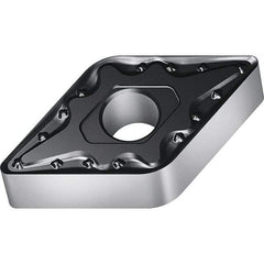 Walter - DNMG332 MM5 Grade WMP20S Carbide Turning Insert - TiCN/Al2O3/TiCN Finish, 55° Diamond, 3/8" Inscr Circle, 3/16" Thick, 0.031" Corner Radius - Exact Tool & Supply