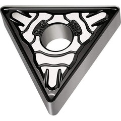 Walter - TNMG432 RM5 Grade WSM30S Carbide Turning Insert - TiALN/Al2O3 Finish, 60° Triangle, 1/2" Inscr Circle, 3/16" Thick, 0.031" Corner Radius - Exact Tool & Supply