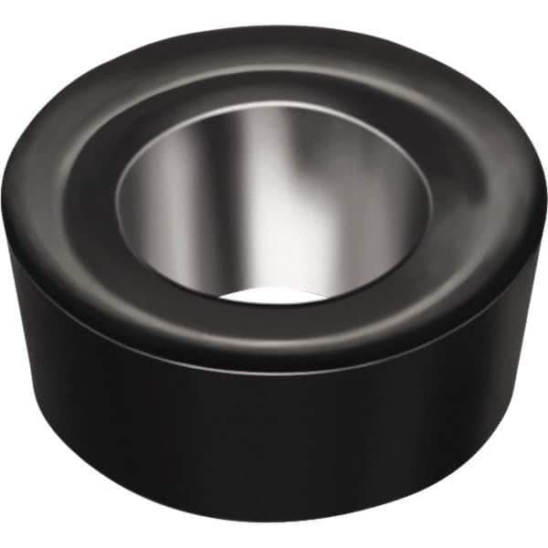 Walter - RCGT120400 MN2 Grade WNN10 Carbide Turning Insert - Proprietary Finish, 0° Round, 1/2" Inscr Circle, 3/16" Thick, 1/4" Corner Radius - Exact Tool & Supply