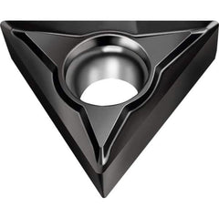 Walter - TCGT1.21.20.5 FN2 Grade WNN10 Carbide Turning Insert - Proprietary Finish, 60° Triangle, 5/32" Inscr Circle, 5/64" Thick, 0.008" Corner Radius - Exact Tool & Supply