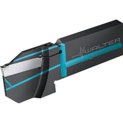 Walter - 32mm Blade Height, 6.8mm Blade Width, 110mm OAL, Left Hand Cut, Single End Indexable Cut-Off Blade - 33mm Max Depth of Cut, G1041 Blade, GX Series - Exact Tool & Supply